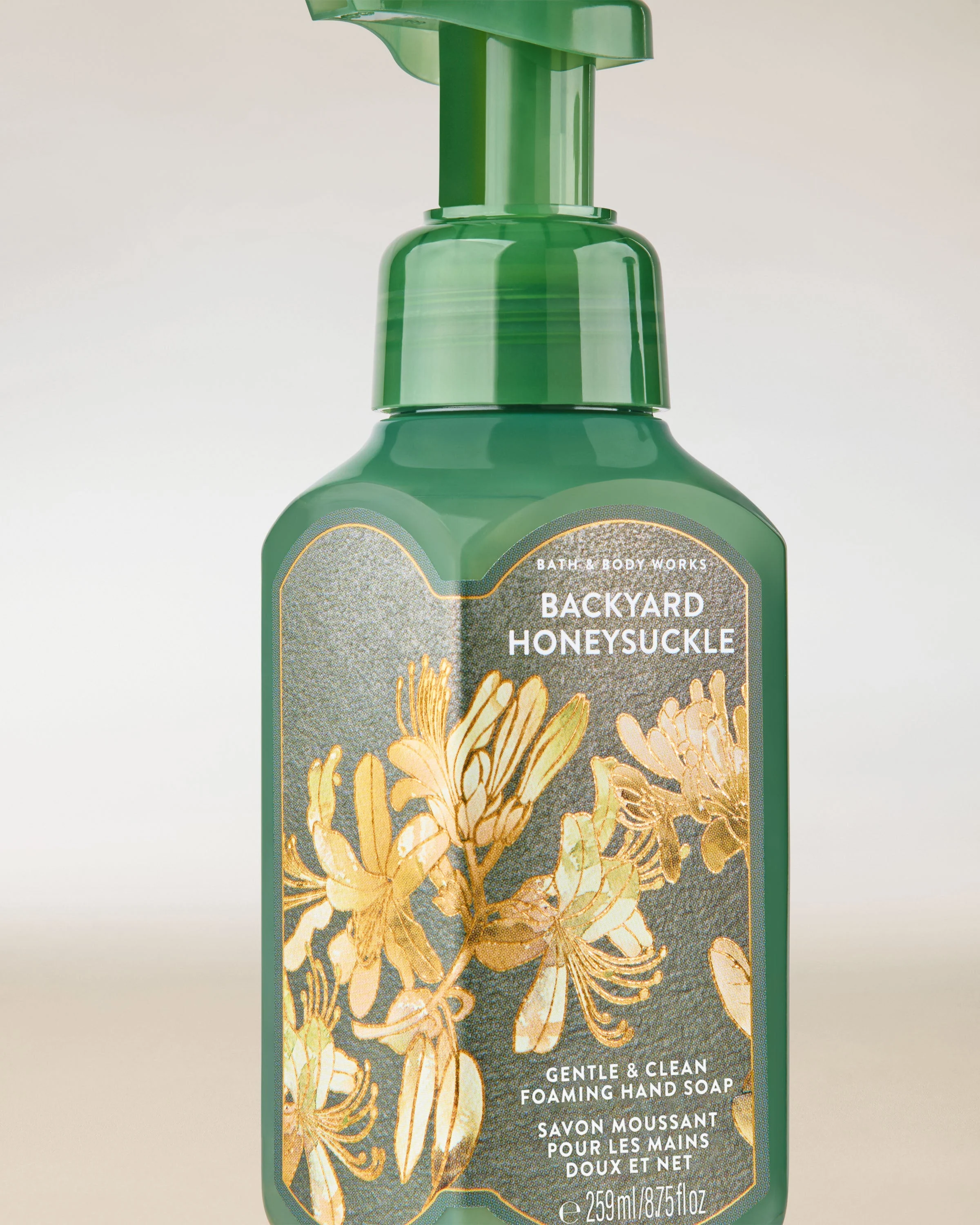 Backyard Honeysuckle Gentle & Clean Foaming Hand Soap - Image 2