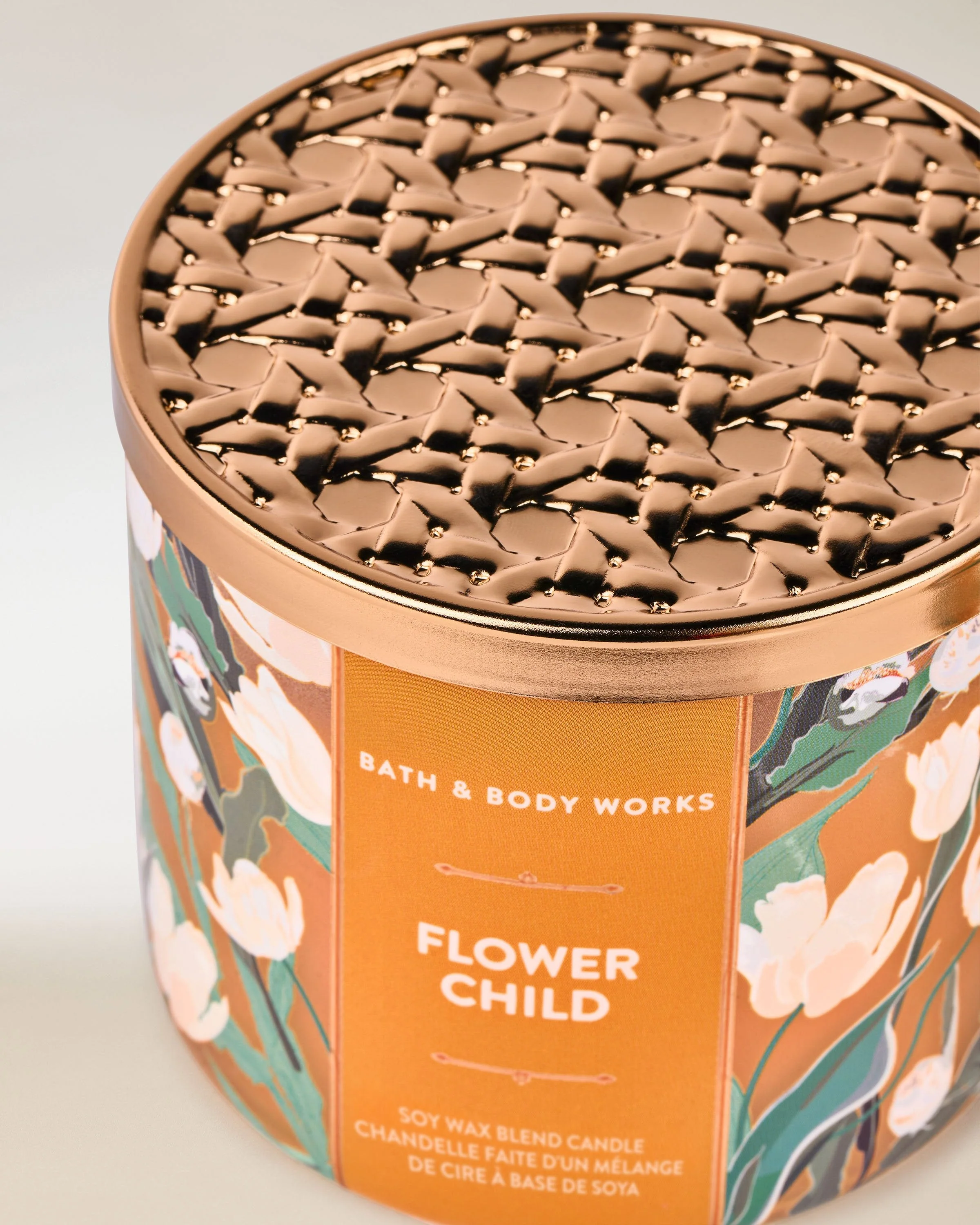Flowerchild 3-Wick Candle - Image 3