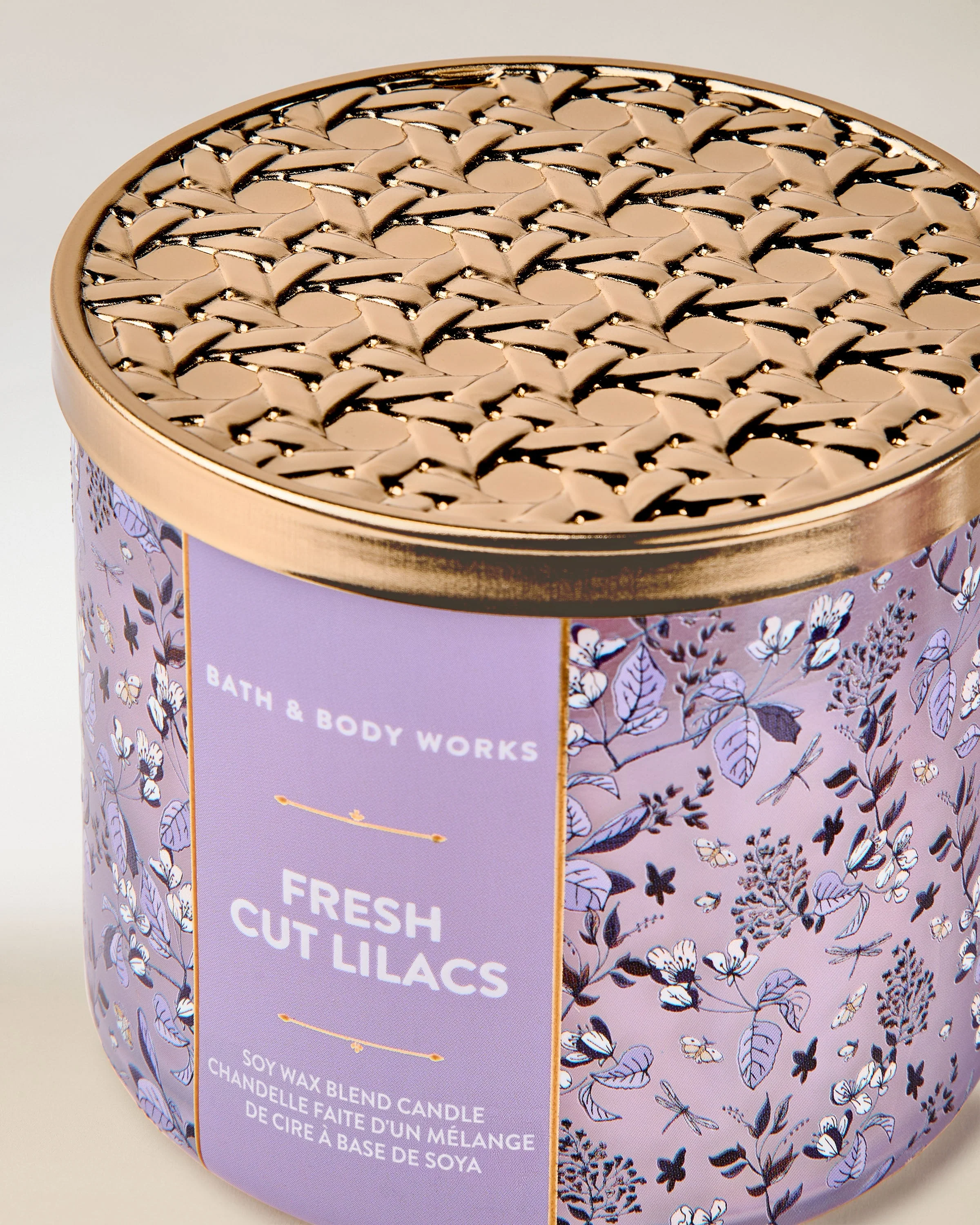 Fresh Cut Lilacs 3-Wick Candle - Image 4