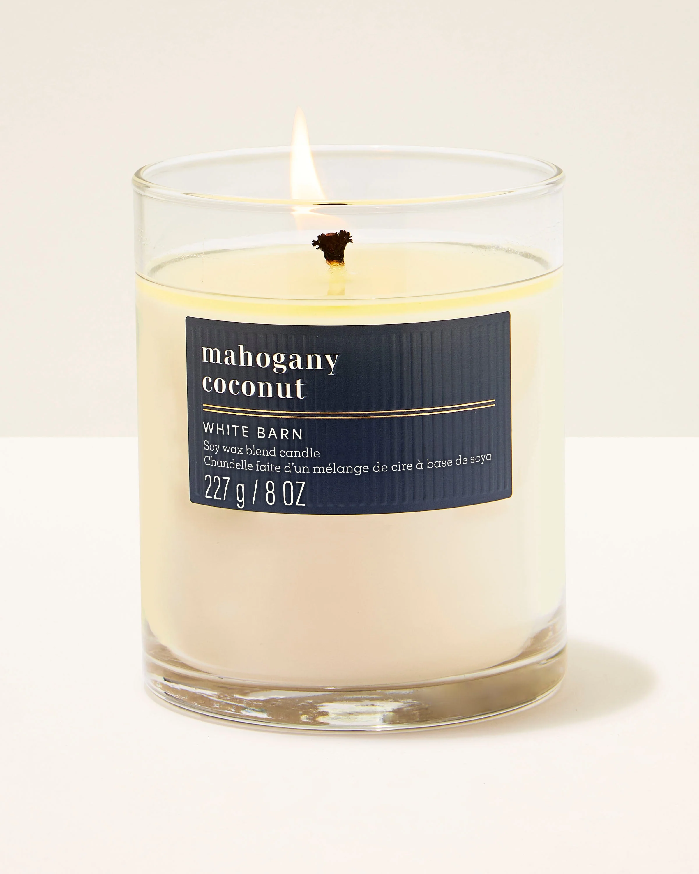 Mahogany Coconut Single Wick Candle
