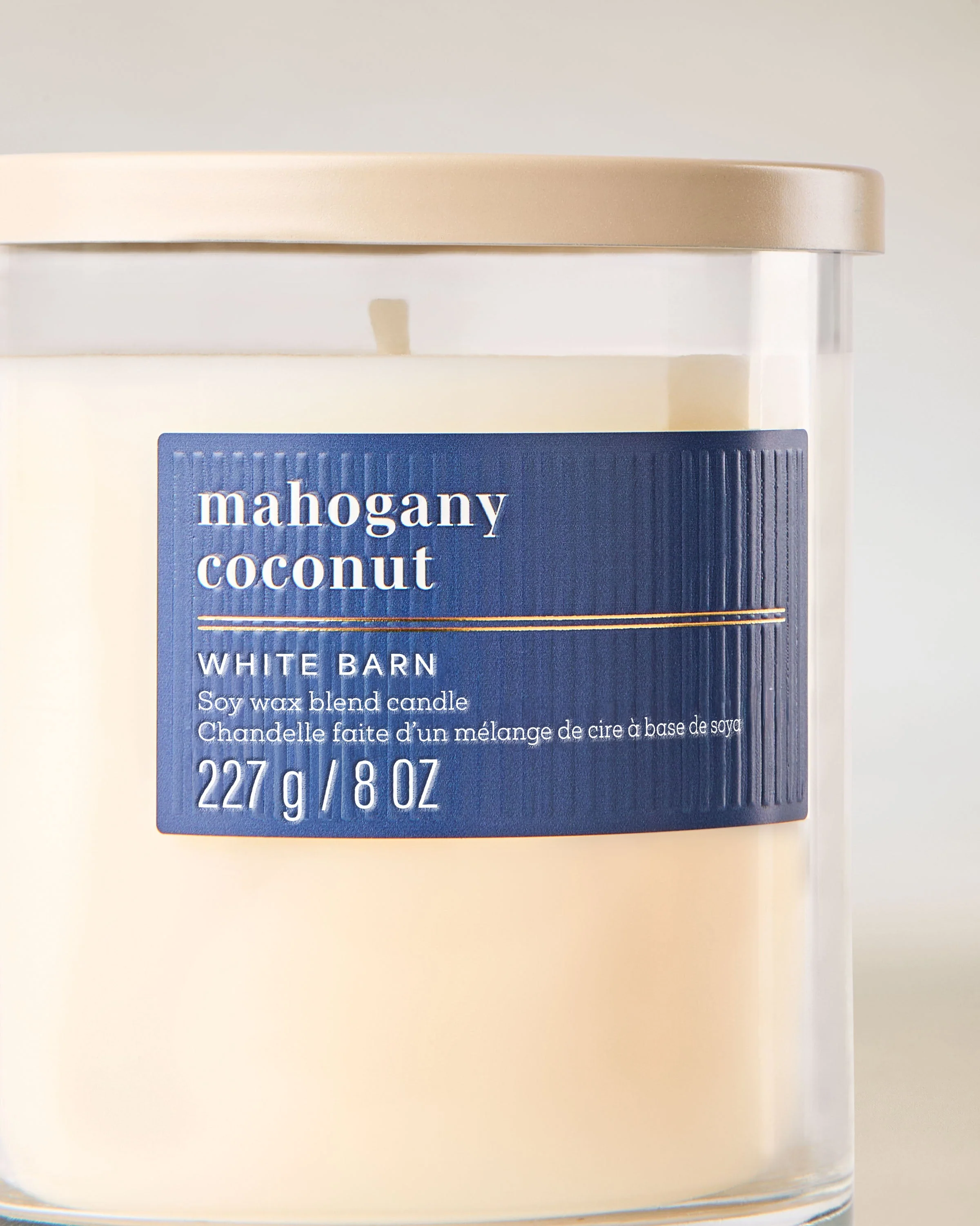 Mahogany Coconut Single Wick Candle - Image 2