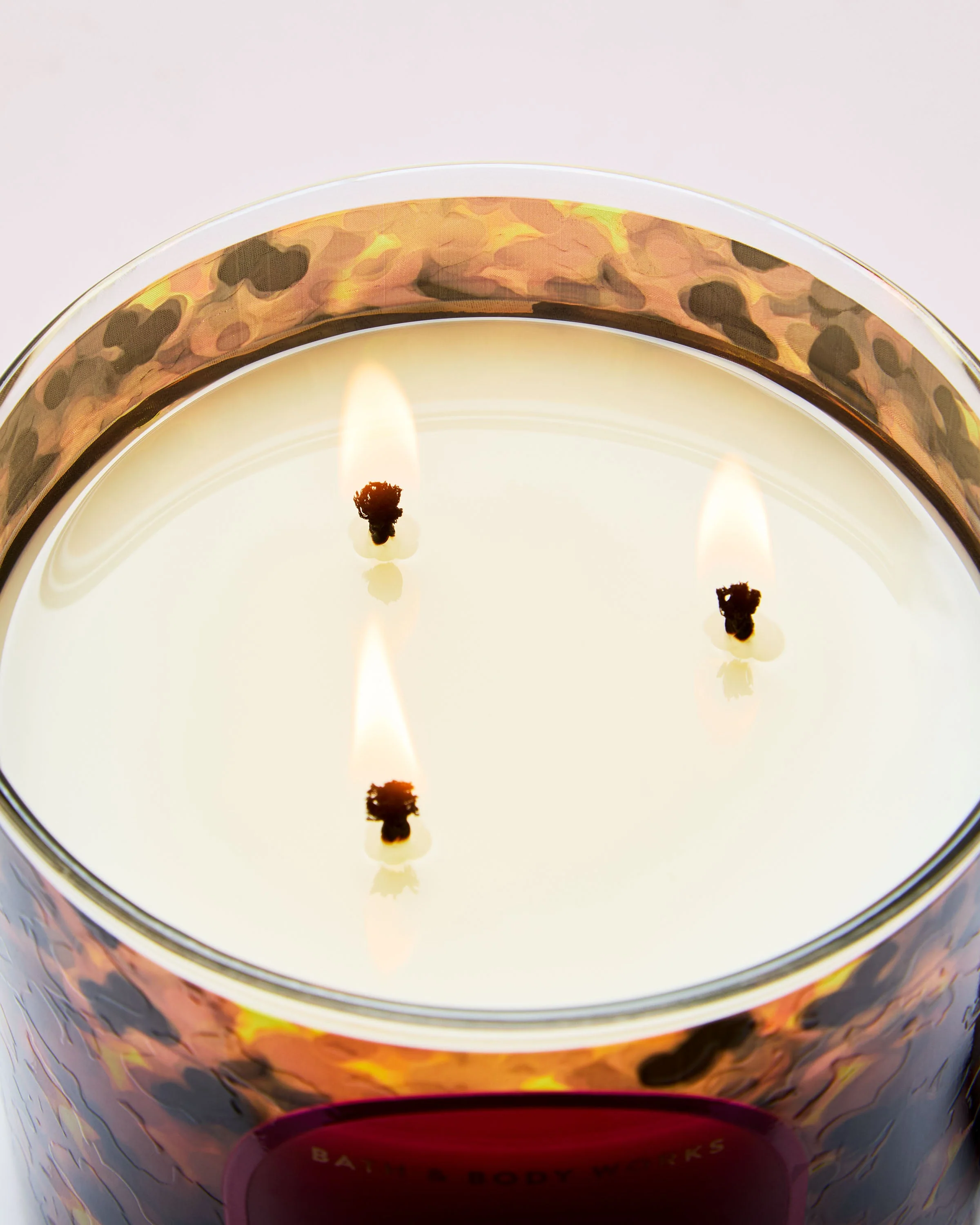 Mahogany Teakwood 3-Wick Candle - Image 3