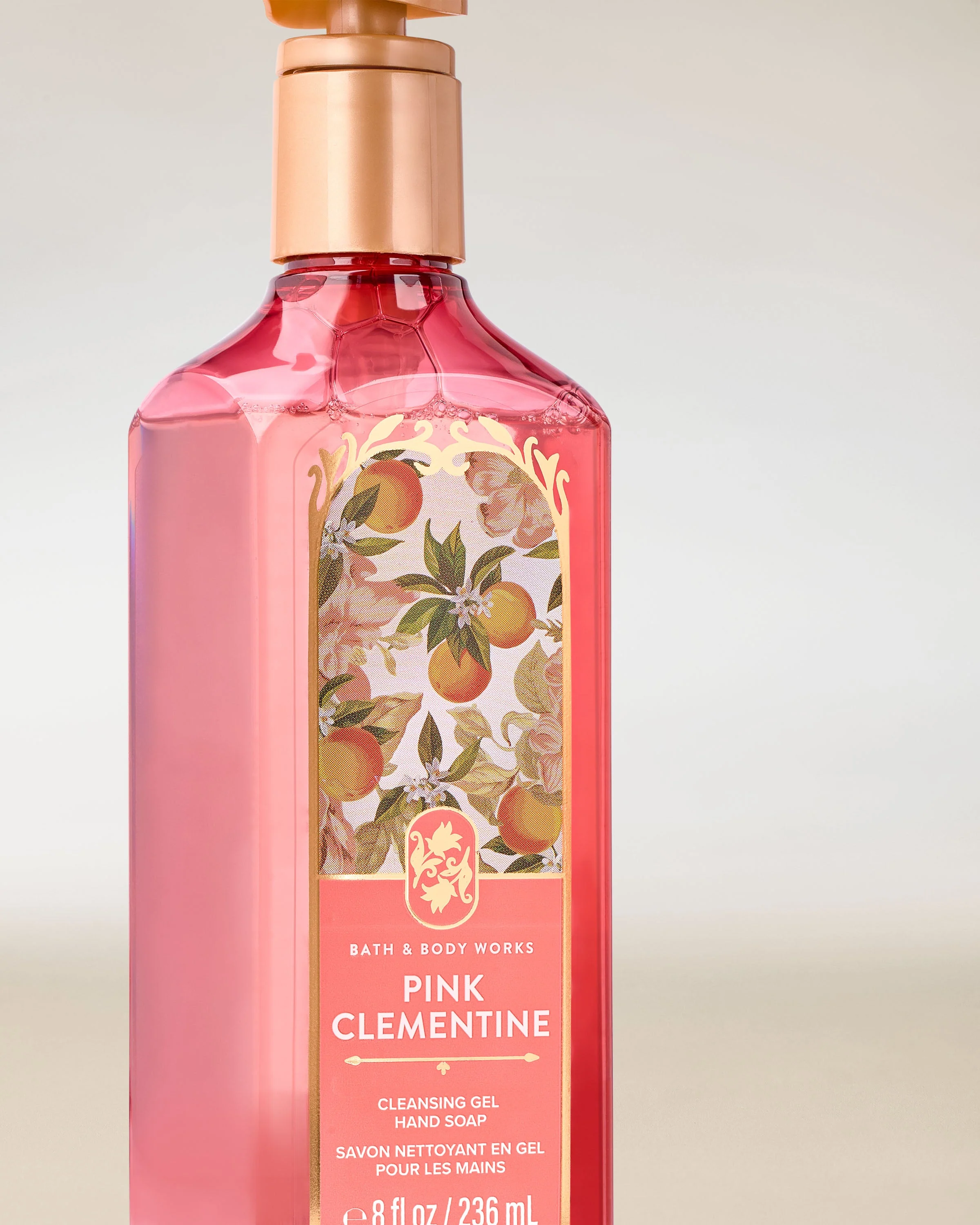 Pink Clementine Cleansing Gel Hand Soap - Image 2