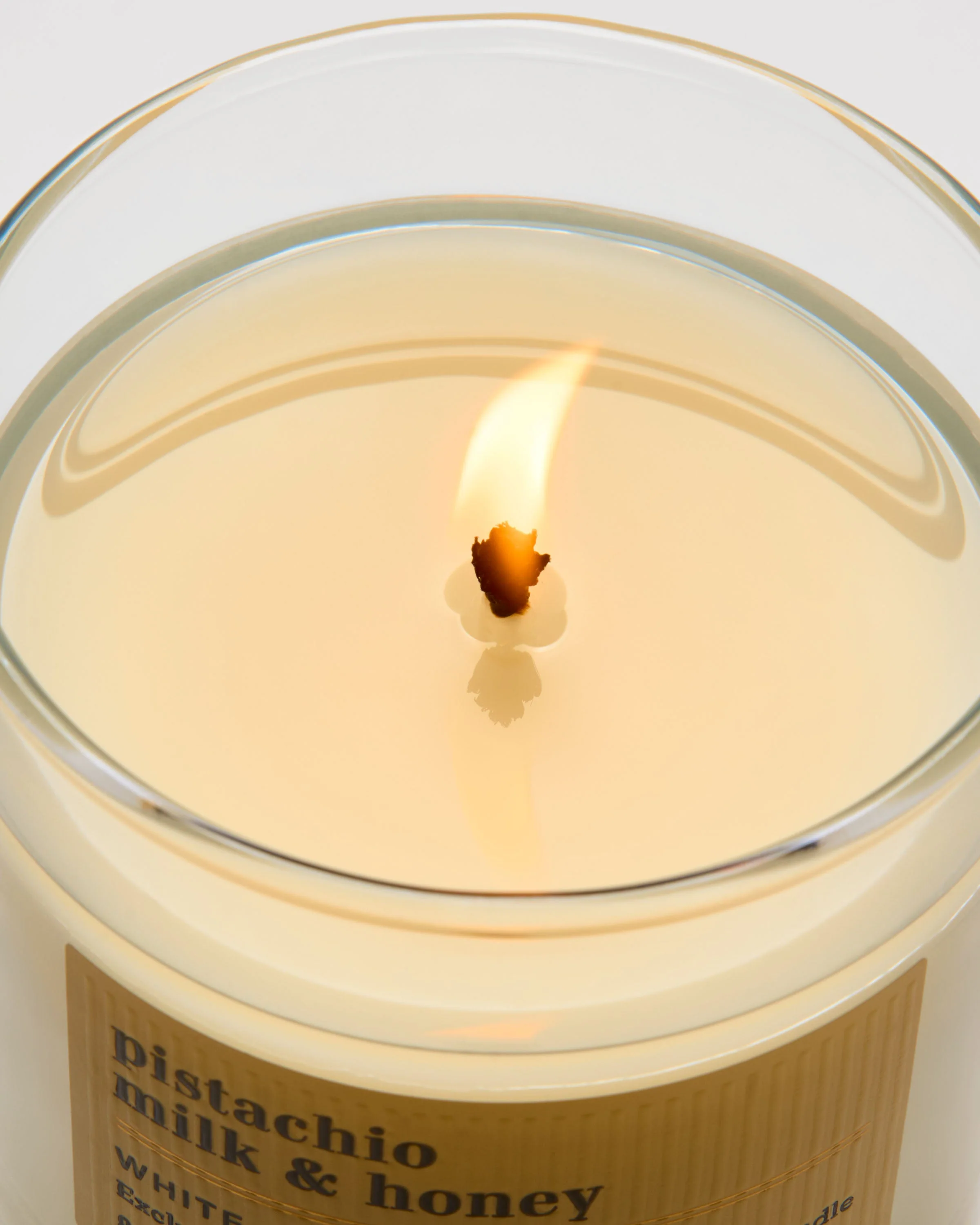 Pistachio Milk & Honey Single Wick Candle - Image 3