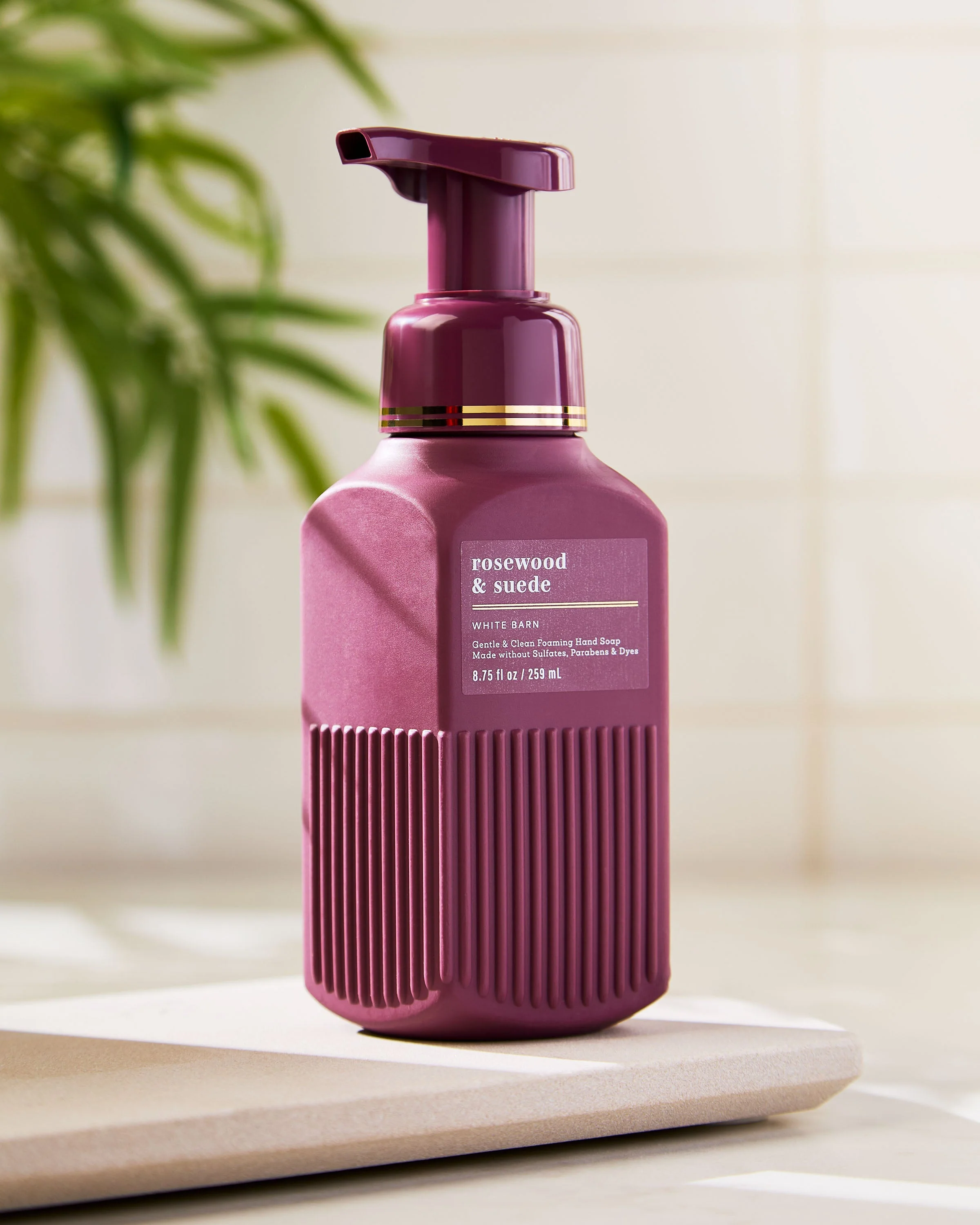 Rosewood & Suede Gentle & Clean Foaming Hand Soap - Image 5